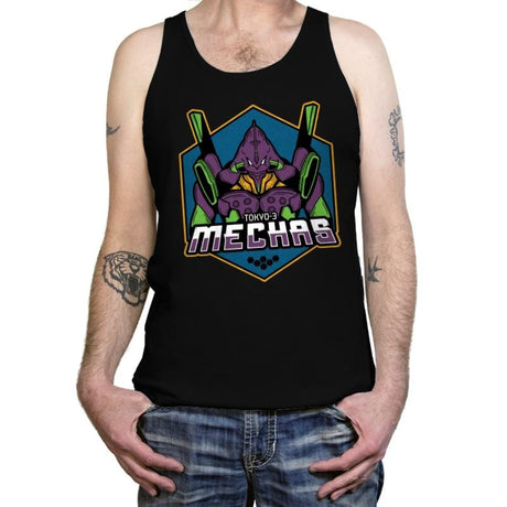Mechas - Tanktop Tanktop RIPT Apparel X-Small / Black