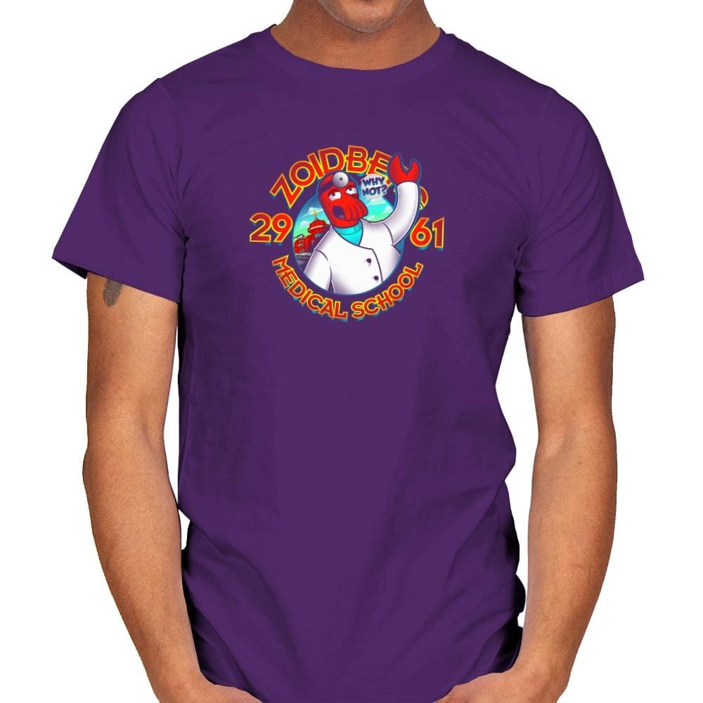Med. School Of The Future Exclusive - Mens T-Shirts RIPT Apparel Small / Purple