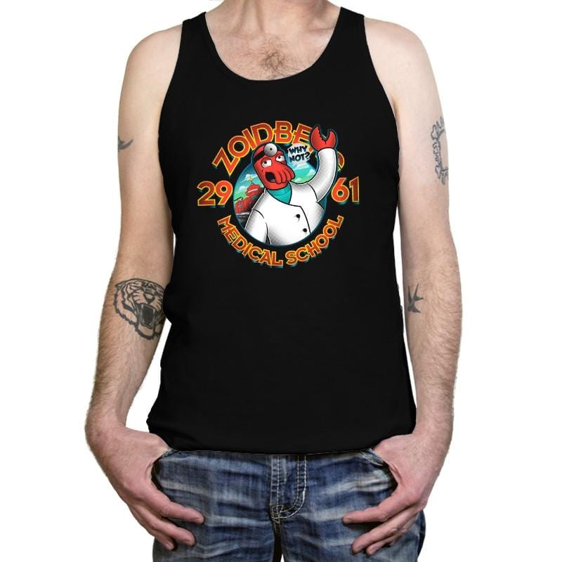 Med. School Of The Future Exclusive - Tanktop Tanktop RIPT Apparel X-Small / Black