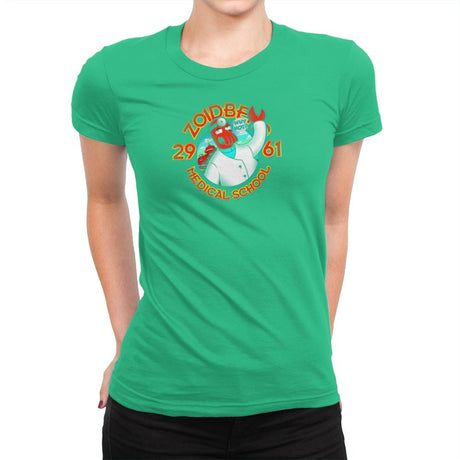 Med. School Of The Future Exclusive - Womens Premium T-Shirts RIPT Apparel Small / Kelly Green