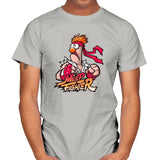 Meep Fighter Exclusive - Mens T-Shirts RIPT Apparel Small / Ice Grey