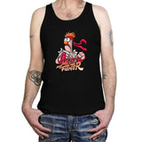 Meep Fighter Exclusive - Tanktop Tanktop RIPT Apparel X-Small / Black