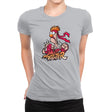 Meep Fighter Exclusive - Womens Premium T-Shirts RIPT Apparel Small / Silver