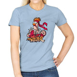 Meep Fighter Exclusive - Womens T-Shirts RIPT Apparel Small / Light Blue
