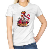 Meep Fighter Exclusive - Womens T-Shirts RIPT Apparel Small / White