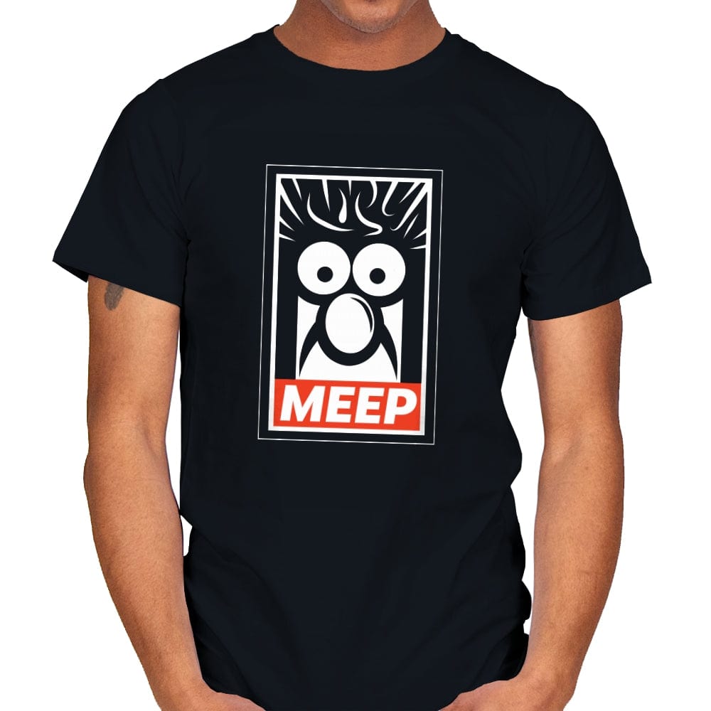 Meep - Mens T-Shirts RIPT Apparel Small / Black