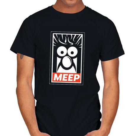 Meep - Mens T-Shirts RIPT Apparel Small / Black