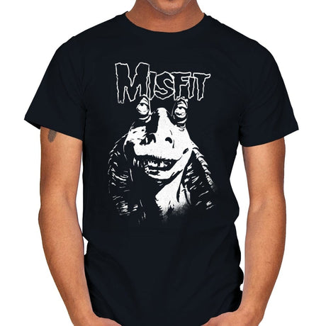 Meesa Misfit - Mens T-Shirts RIPT Apparel Small / Black