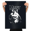 Meesa Misfit - Prints Posters RIPT Apparel 18x24 / Black