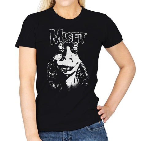 Meesa Misfit - Womens T-Shirts RIPT Apparel Small / Black