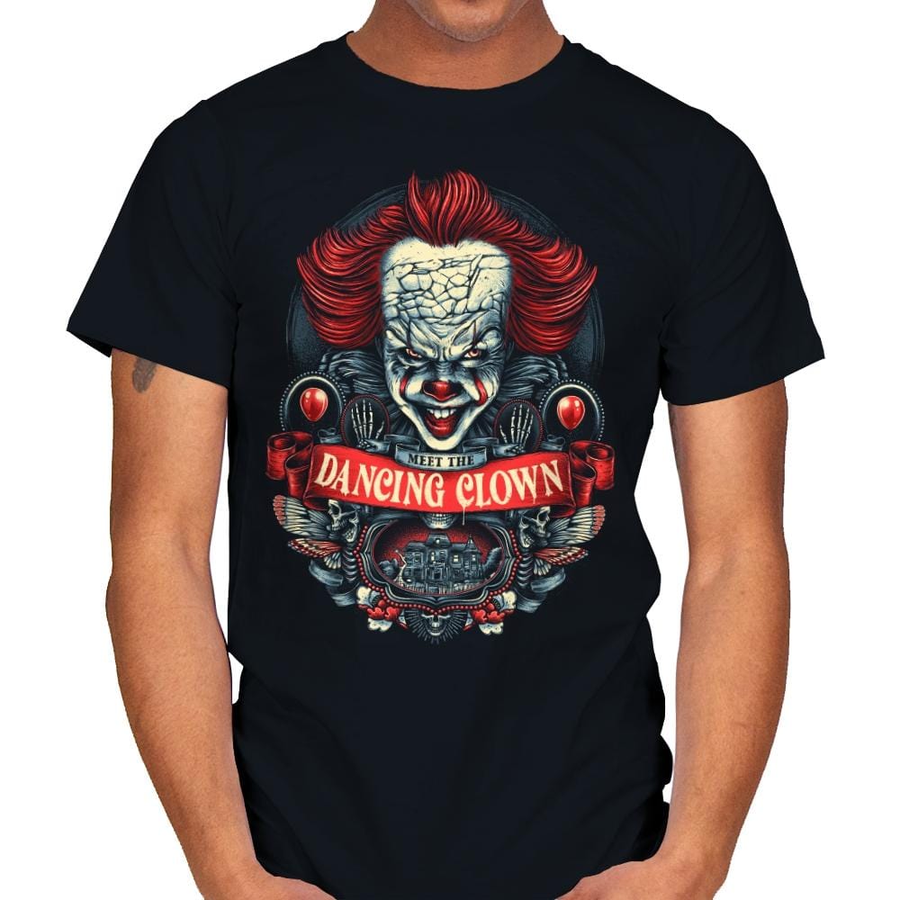 Meet the Dancing Clown - Mens T-Shirts RIPT Apparel Small / Black