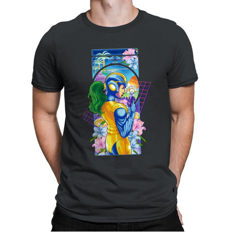 Mega Art Nouveau - Mens Premium T-Shirts RIPT Apparel Small / Heavy Metal