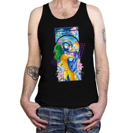 Mega Art Nouveau - Tanktop Tanktop RIPT Apparel X-Small / Black