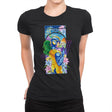 Mega Art Nouveau - Womens Premium T-Shirts RIPT Apparel Small / Black