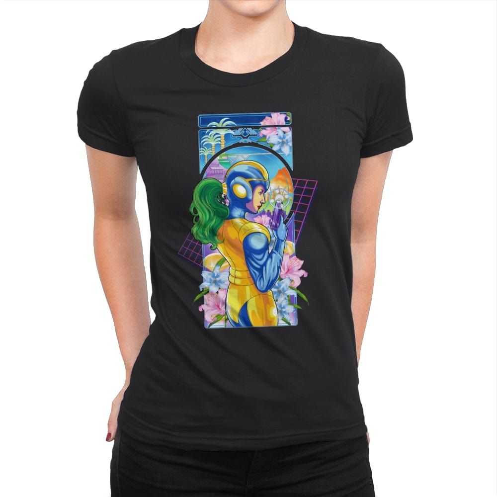 Mega Art Nouveau - Womens Premium T-Shirts RIPT Apparel Small / Black