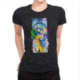 Mega Art Nouveau - Womens Premium T-Shirts RIPT Apparel Small / Black