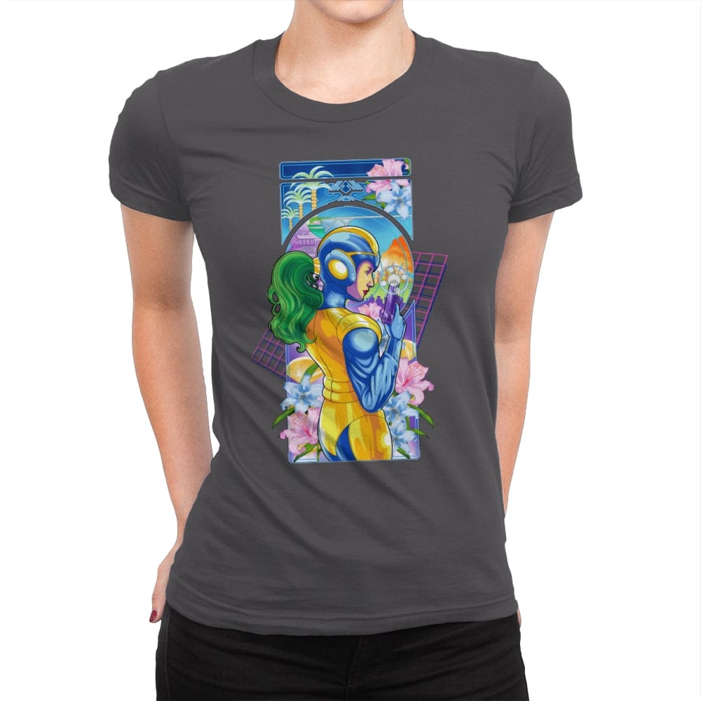 Mega Art Nouveau - Womens Premium T-Shirts RIPT Apparel Small / Heavy Metal