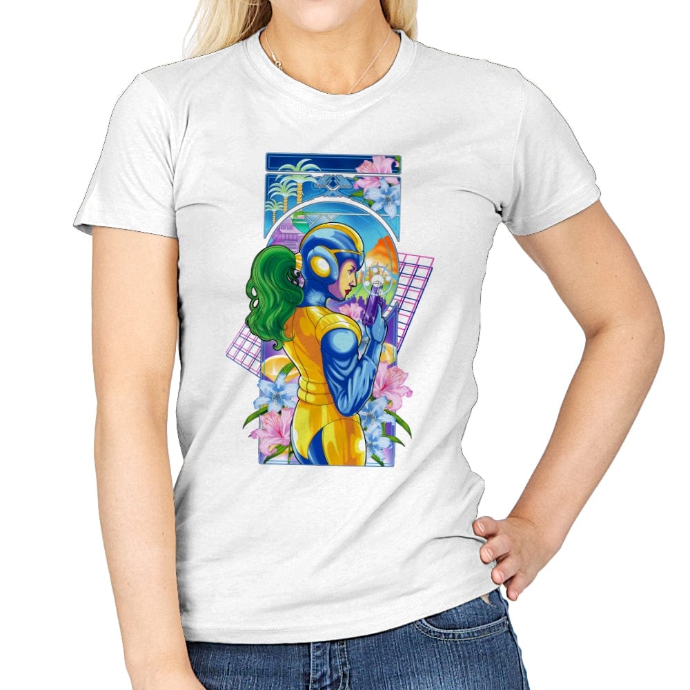 Mega Art Nouveau - Womens T-Shirts RIPT Apparel Small / White
