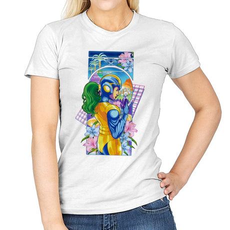 Mega Art Nouveau - Womens T-Shirts RIPT Apparel Small / White