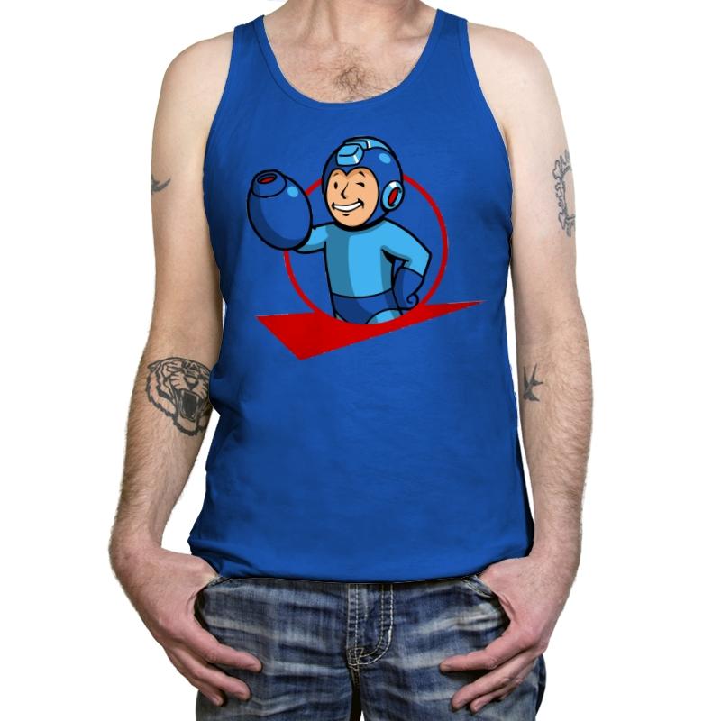 Mega Boy - Tanktop Tanktop RIPT Apparel X-Small / True Royal