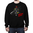 Mega City - Crew Neck Sweatshirt Crew Neck Sweatshirt RIPT Apparel Small / Black