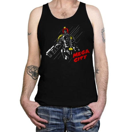 Mega City - Tanktop Tanktop RIPT Apparel X-Small / Black