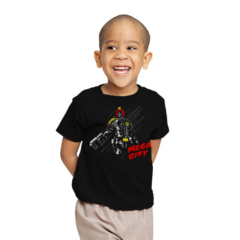 Mega City - Youth T-Shirts RIPT Apparel X-small / Black