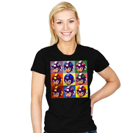 Mega Mon - Womens T-Shirts RIPT Apparel Small / Black