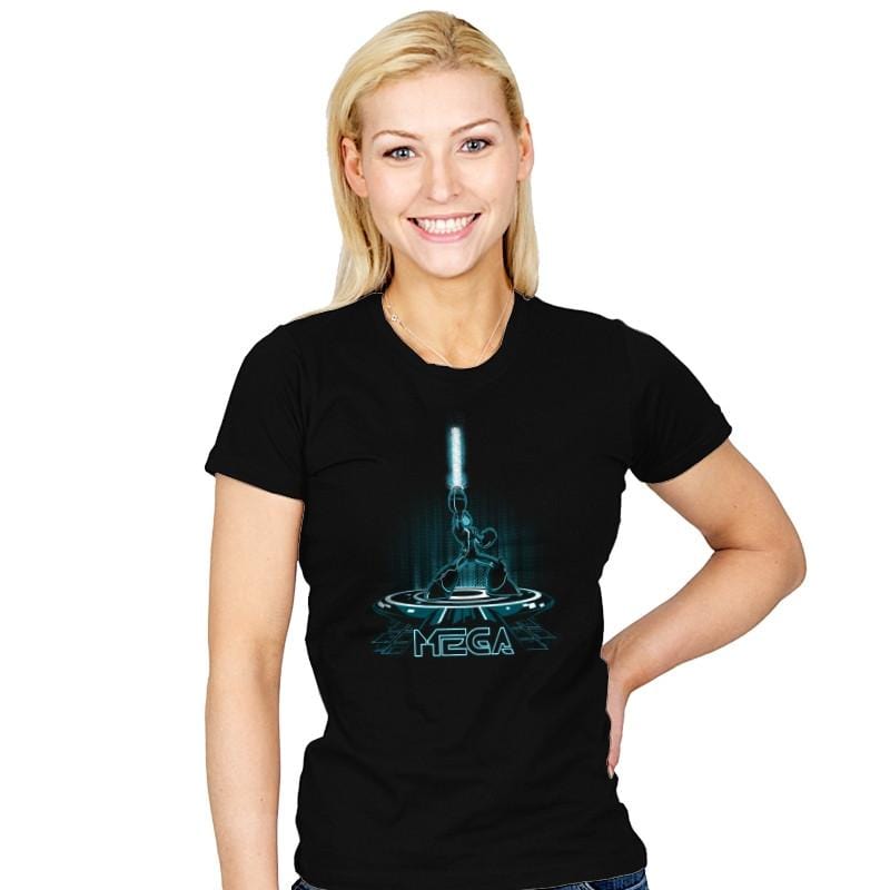 MEGA Reprint - Womens T-Shirts RIPT Apparel Small / Black
