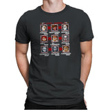 Mega Slashers Exclusive - Dead Pixels - Mens Premium T-Shirts RIPT Apparel Small / Heavy Metal