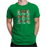 Mega Slashers Exclusive - Dead Pixels - Mens Premium T-Shirts RIPT Apparel Small / Kelly Green