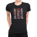 Mega Slashers Exclusive - Dead Pixels - Womens Premium T-Shirts RIPT Apparel Small / Black