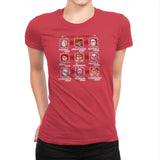 Mega Slashers Exclusive - Dead Pixels - Womens Premium T-Shirts RIPT Apparel Small / Red