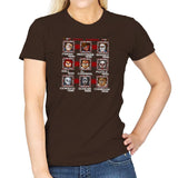 Mega Slashers Exclusive - Dead Pixels - Womens T-Shirts RIPT Apparel Small / Dark Chocolate