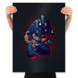 Mega Terminator - Prints Posters RIPT Apparel 18x24 / Black