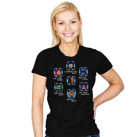 MEGA TITANS - Womens T-Shirts RIPT Apparel Small / Black