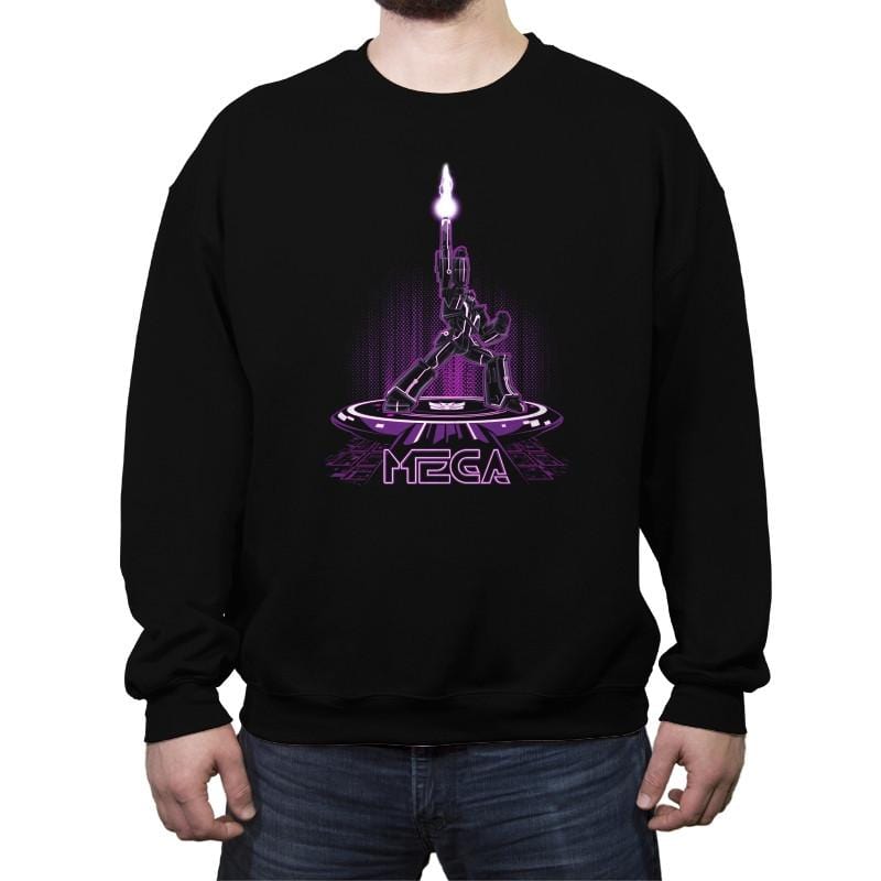 MEGA-TRON Reprint - Crew Neck Sweatshirt Crew Neck Sweatshirt RIPT Apparel