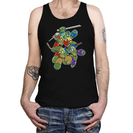 Mega Turtles - Tanktop Tanktop RIPT Apparel