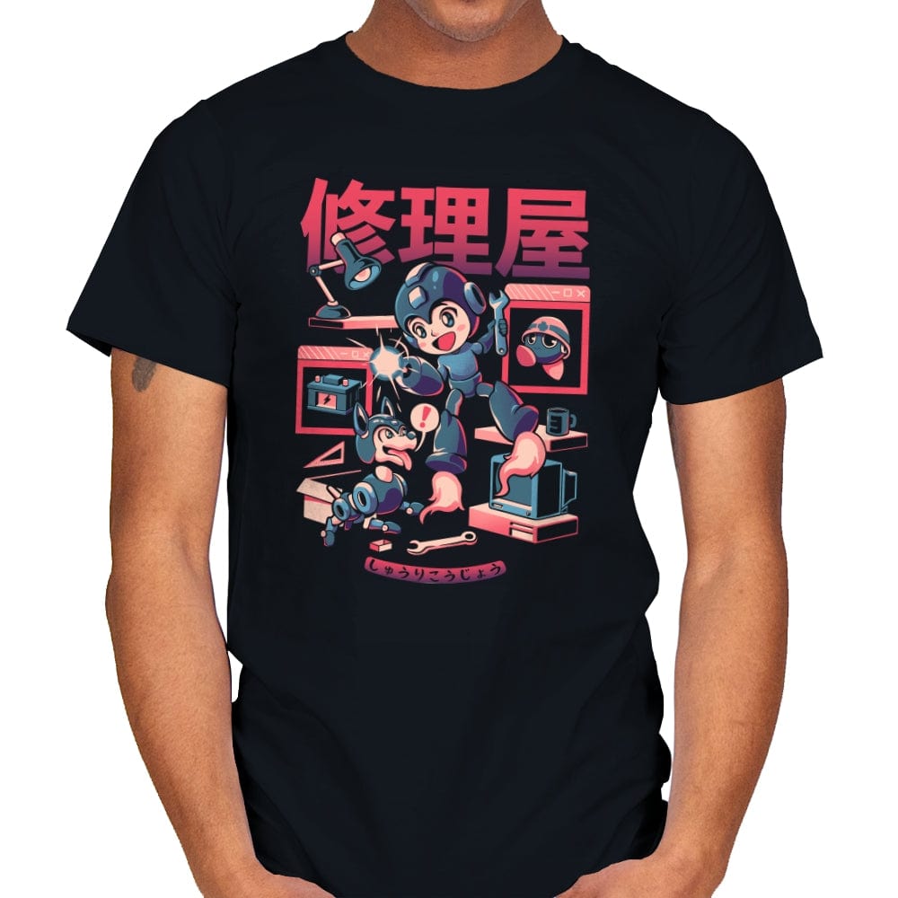 Mega Workshop - Mens T-Shirts RIPT Apparel Small / Black