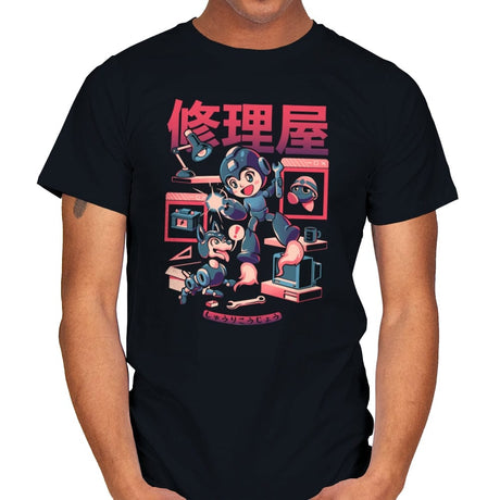 Mega Workshop - Mens T-Shirts RIPT Apparel Small / Black