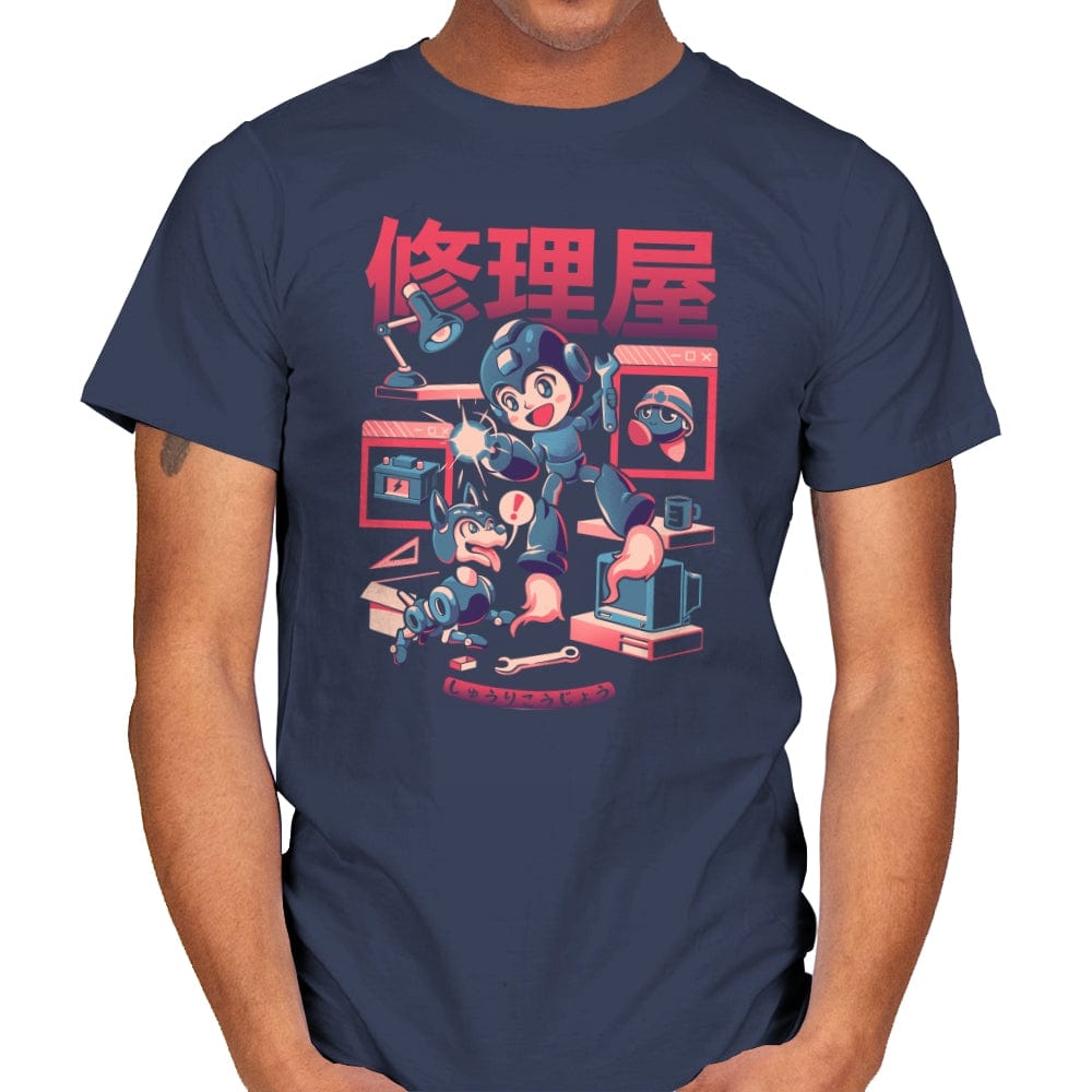 Mega Workshop - Mens T-Shirts RIPT Apparel Small / Navy