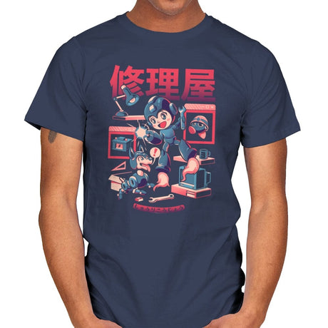 Mega Workshop - Mens T-Shirts RIPT Apparel Small / Navy