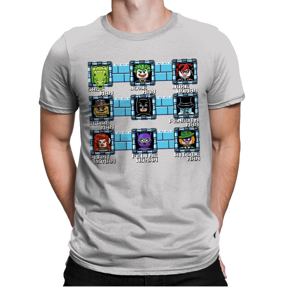 MegaBat Brick Masters Exclusive - Mens Premium T-Shirts RIPT Apparel Small / Light Grey