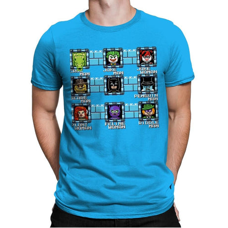MegaBat Brick Masters Exclusive - Mens Premium T-Shirts RIPT Apparel Small / Turqouise
