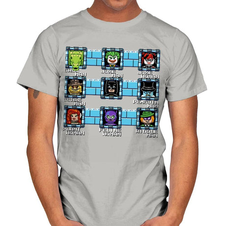 MegaBat Brick Masters Exclusive - Mens T-Shirts RIPT Apparel Small / Ice Grey
