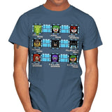 MegaBat Brick Masters Exclusive - Mens T-Shirts RIPT Apparel Small / Indigo Blue