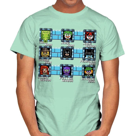 MegaBat Brick Masters Exclusive - Mens T-Shirts RIPT Apparel Small / Mint Green