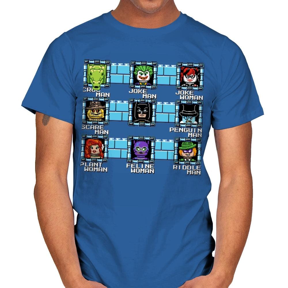 MegaBat Brick Masters Exclusive - Mens T-Shirts RIPT Apparel Small / Royal
