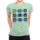 MegaBat Brick Masters Exclusive - Womens Premium T-Shirts RIPT Apparel Small / Mint