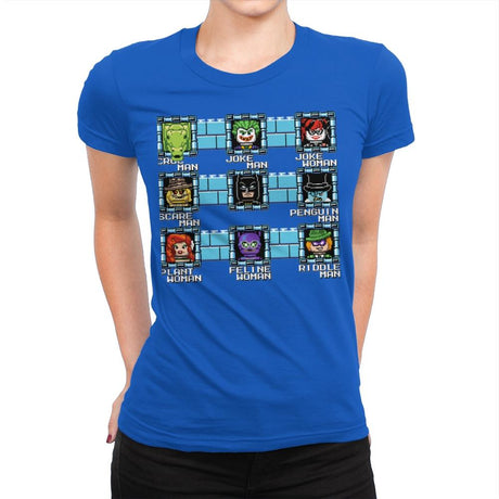 MegaBat Brick Masters Exclusive - Womens Premium T-Shirts RIPT Apparel Small / Royal